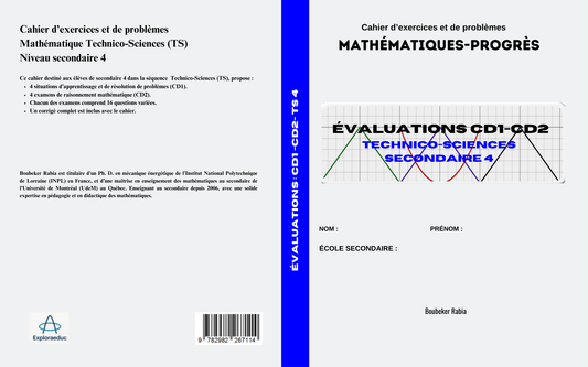 Évaluations CD1/CD2 Technico Sciences secondaire 4
