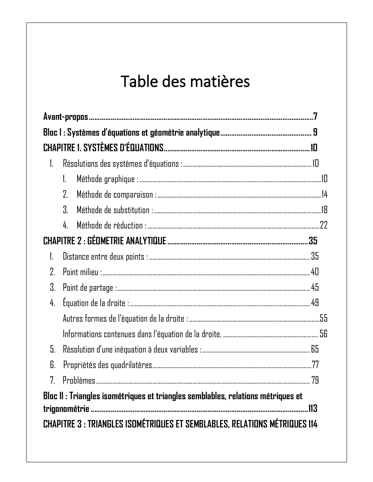 TECHNICO-SCIENCES SECONDAIRE 4: Cahier de savoirs et d'activités, Mathématiques Progrés